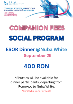 Companion Fees - ESOR Dinner Nuba White