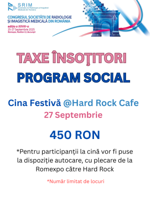 Taxă însoțitor cină Hard Rock Cafe
