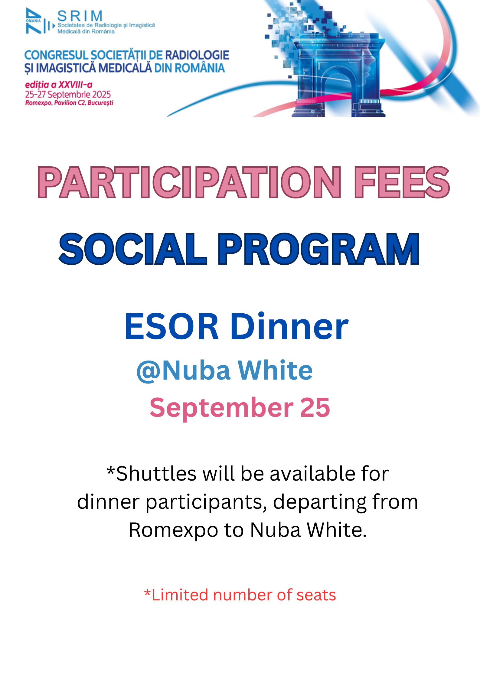 Dinners 2025 - ESOR Dinner Sept 25